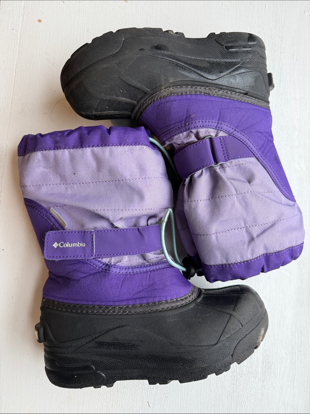 Columbia Purple Kids Snow Boots